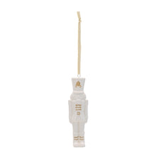 Load image into Gallery viewer, White Nutcracker Ornament

