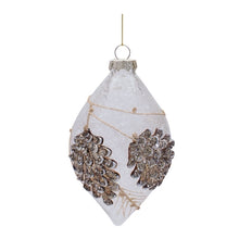 Load image into Gallery viewer, Glass Pinecone Ornament
