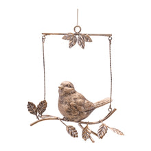 Load image into Gallery viewer, Gold Bird Ornament
