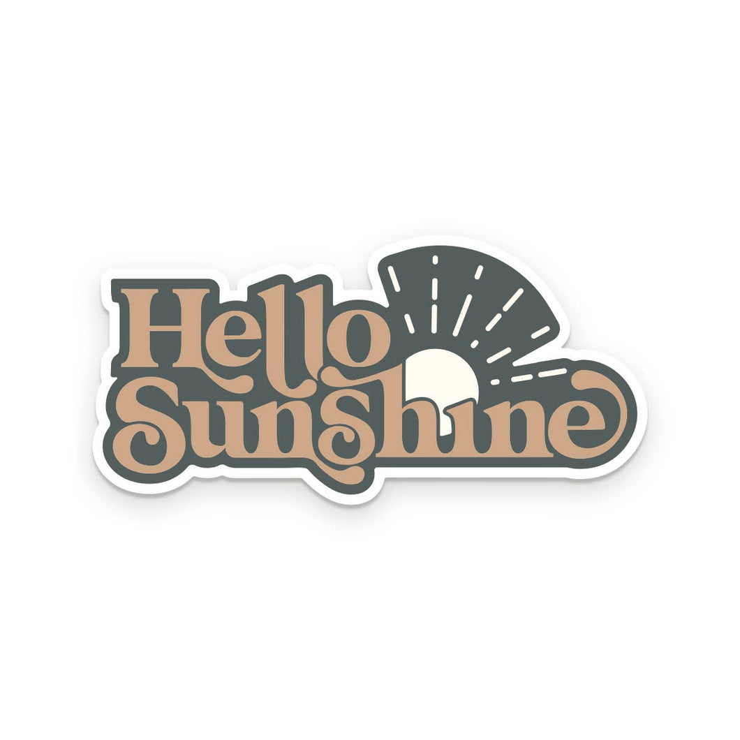 Hello Sunshine Sticker