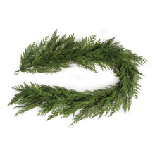 Load image into Gallery viewer, Soft Touch Cedar Garland
