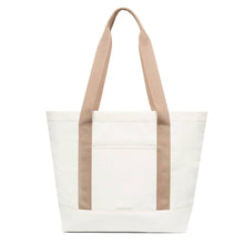 Load image into Gallery viewer, Strata Tote Bag l Chalk
