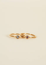 Load image into Gallery viewer, Simple Stud Ring | Aqua
