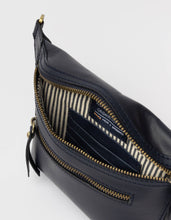 Load image into Gallery viewer, Beck&#39;s Bum Bag | Midnight Blue Classic Leather
