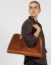 Load image into Gallery viewer, Alma Purse | Cognac Suede
