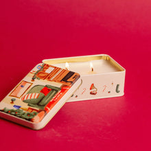 Load image into Gallery viewer, Christmas Tin Candle | Pomegranate Spruce
