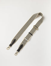 Load image into Gallery viewer, B+W Checkered Strap | Black Leather
