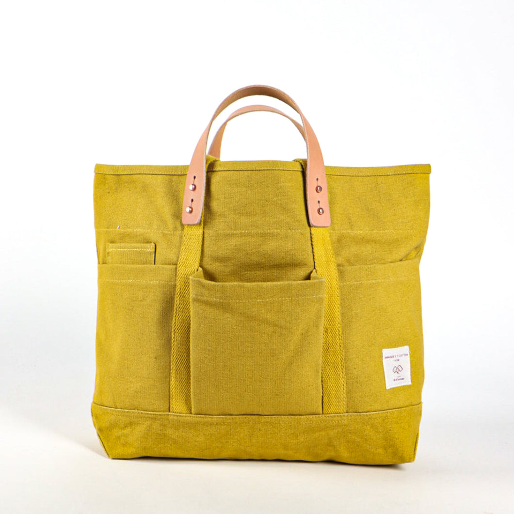 Construction Tote | Chartreuse