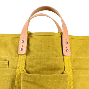 Construction Tote | Chartreuse