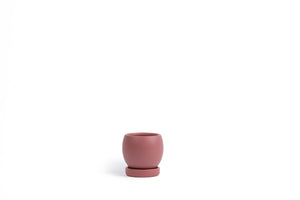 Gemstone Bolle Planter l Dusty Rose