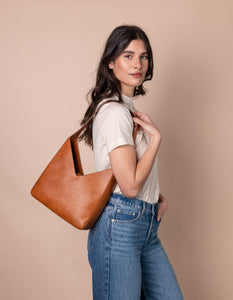 Vicky | Cognac Classic Leather