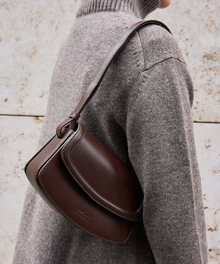 Kendalini Purse | Chocolate Classic Leather