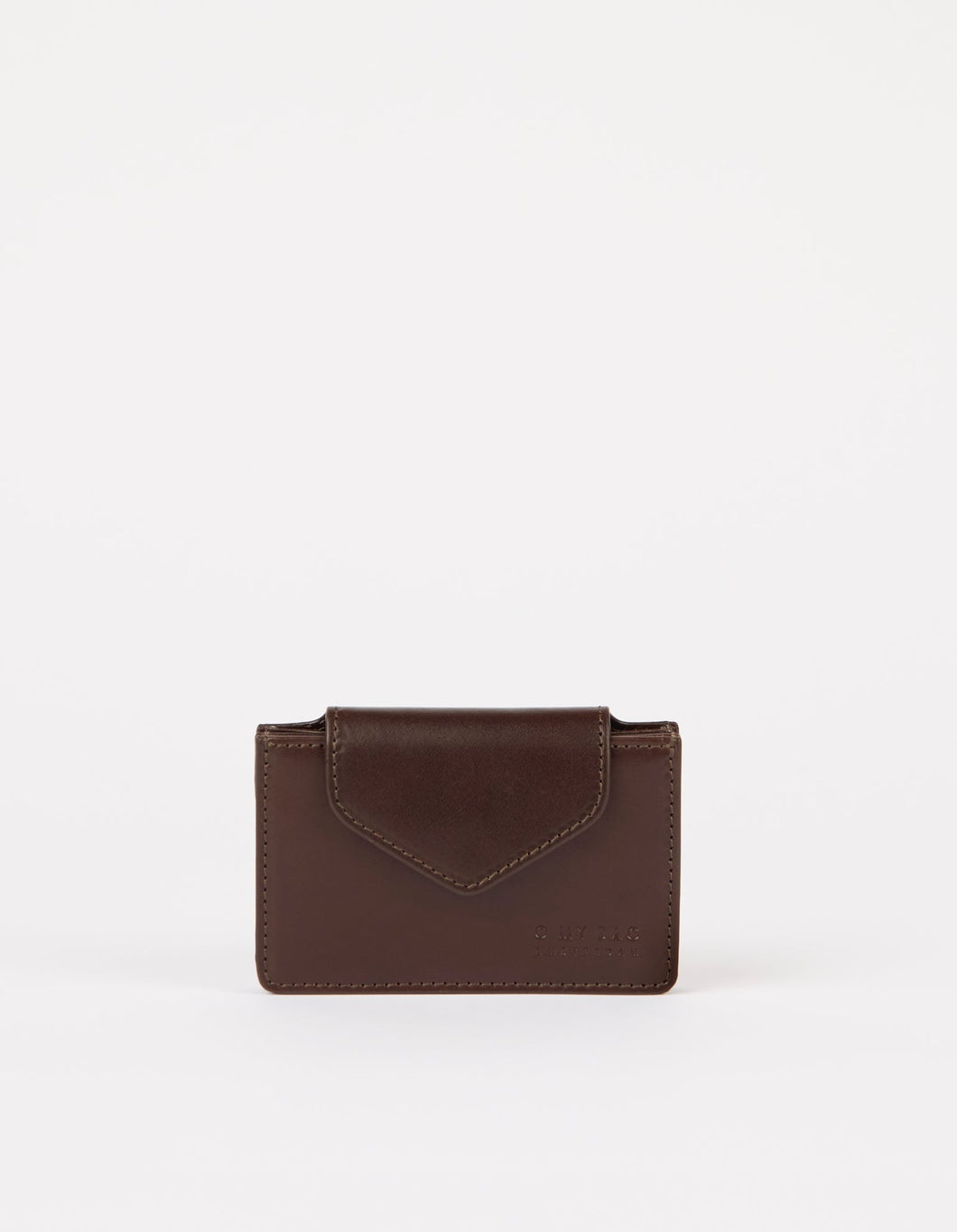 Harmonica Wallet | Chocolate Classic Leather