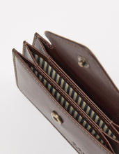 Load image into Gallery viewer, Harmonica Wallet | Chocolate Classic Leather
