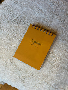 Culpeper Mini Jotter Notebook | Script