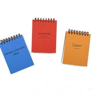 Culpeper Mini Jotter Notebook | Coordinates