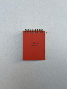 Culpeper Mini Jotter Notebook | Coordinates