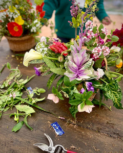 Modern Farmhouse Flower Basket Workshop