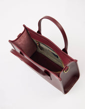 Load image into Gallery viewer, Jackie Midi | Dark Cherry Classic Leather

