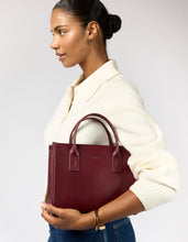 Load image into Gallery viewer, Jackie Midi | Dark Cherry Classic Leather
