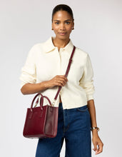 Load image into Gallery viewer, Jackie Midi | Dark Cherry Classic Leather
