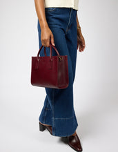 Load image into Gallery viewer, Jackie Midi | Dark Cherry Classic Leather
