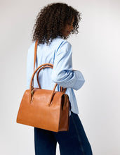 Load image into Gallery viewer, Kate Bag | Cognac Stromboli Leather
