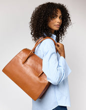 Load image into Gallery viewer, Kate Bag | Cognac Stromboli Leather
