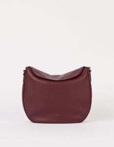 Lana Bag | Dark Cherry Soft Grain