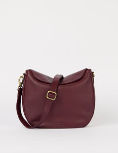 Lana Bag | Dark Cherry Soft Grain