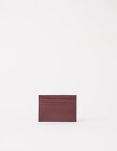 Load image into Gallery viewer, Mark's Cardcase | Dark Cherry Soft Grain Leather
