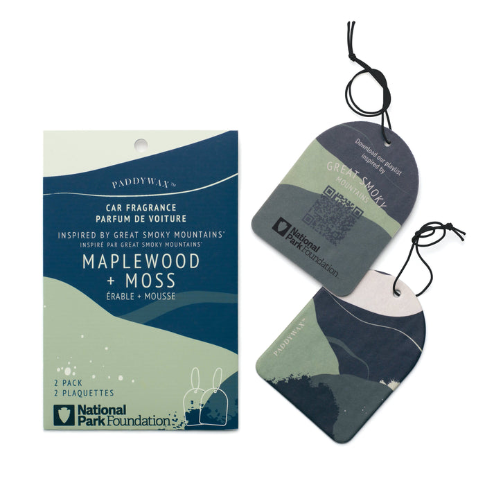 Smoky Mountains Car Fragrance l Maplewood & Moss