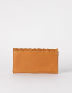 Pau's Pouch | Cognac Woven Leather