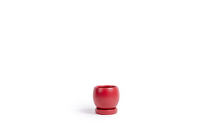 Gemstone Bolle Planter l Red