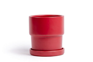 Gemstone Calyx Planter l Red