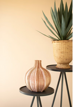 Load image into Gallery viewer, Painted Metal Plant Stand
