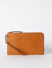Load image into Gallery viewer, Travel Wallet l Cognac Classic Leather
