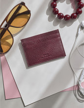 Load image into Gallery viewer, Mark's Cardcase | Dark Cherry Soft Grain Leather
