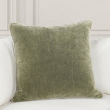 Load image into Gallery viewer, Heirloom Velvet Pillow | Moss

