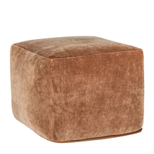 Load image into Gallery viewer, Heirloom Velvet Pouf | Hazel
