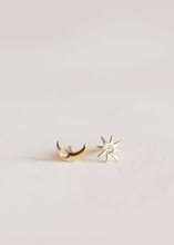 Load image into Gallery viewer, Sun &amp; Moon Earrings
