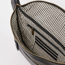Load image into Gallery viewer, Drew Bum Bag | Black Soft Grain Leather
