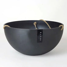 Load image into Gallery viewer, Rounded Signature Hanging Planter l Black
