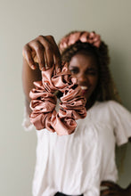 Load image into Gallery viewer, Clay Satin Jumbo Scrunchie
