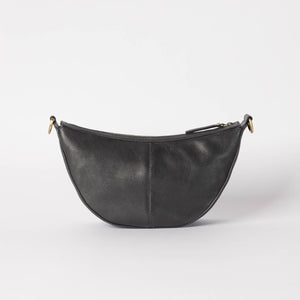 Leo Bag | Black Soft Grain Leather