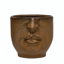 Load image into Gallery viewer, Stoneware Face Planter
