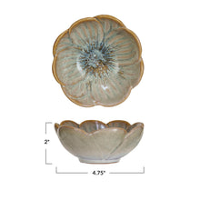 Load image into Gallery viewer, Peony Stoneware Bowl
