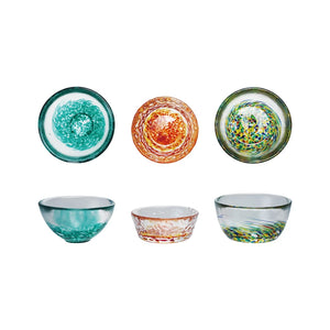Confetti Glass Pinch Pot
