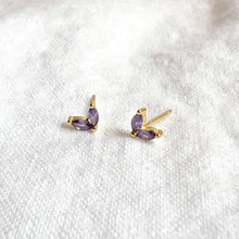 Load image into Gallery viewer, Winged Earrings | Lilac
