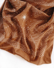 Load image into Gallery viewer, Tropical Palms Amber Bandana Scarf
